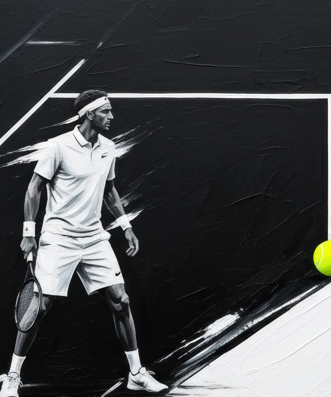 The Monochrome Revolution in Davis Cup 2025 Fashion